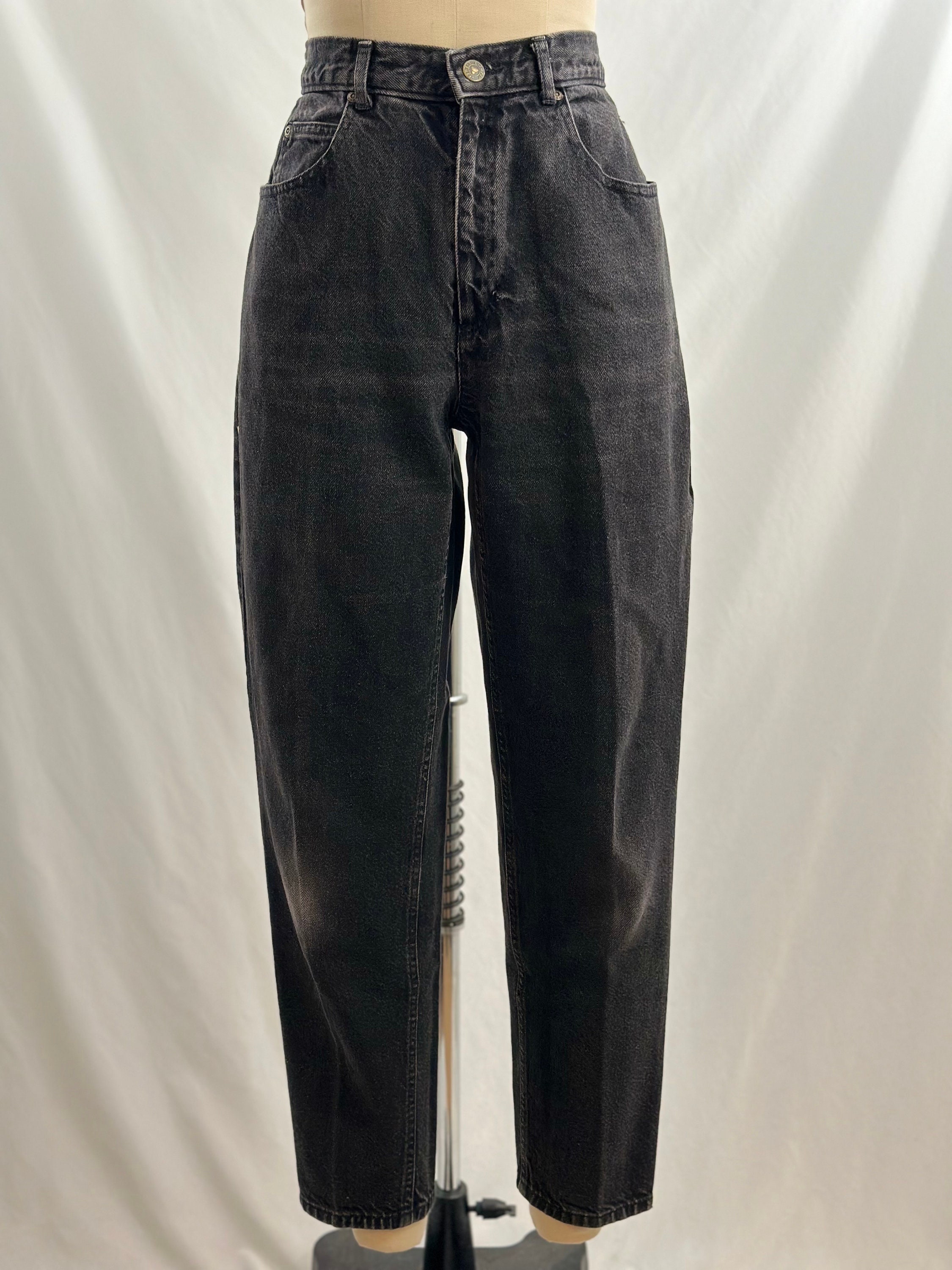 LEVI'S HIGH WAIST Vintage Jeans Black Denim Wash Gift Womens 2 3 4 5 6 7 8  9 10 11 24 25 26 27 28 29 30 31 32 33 34 35 36 Authentic Slim Fit 