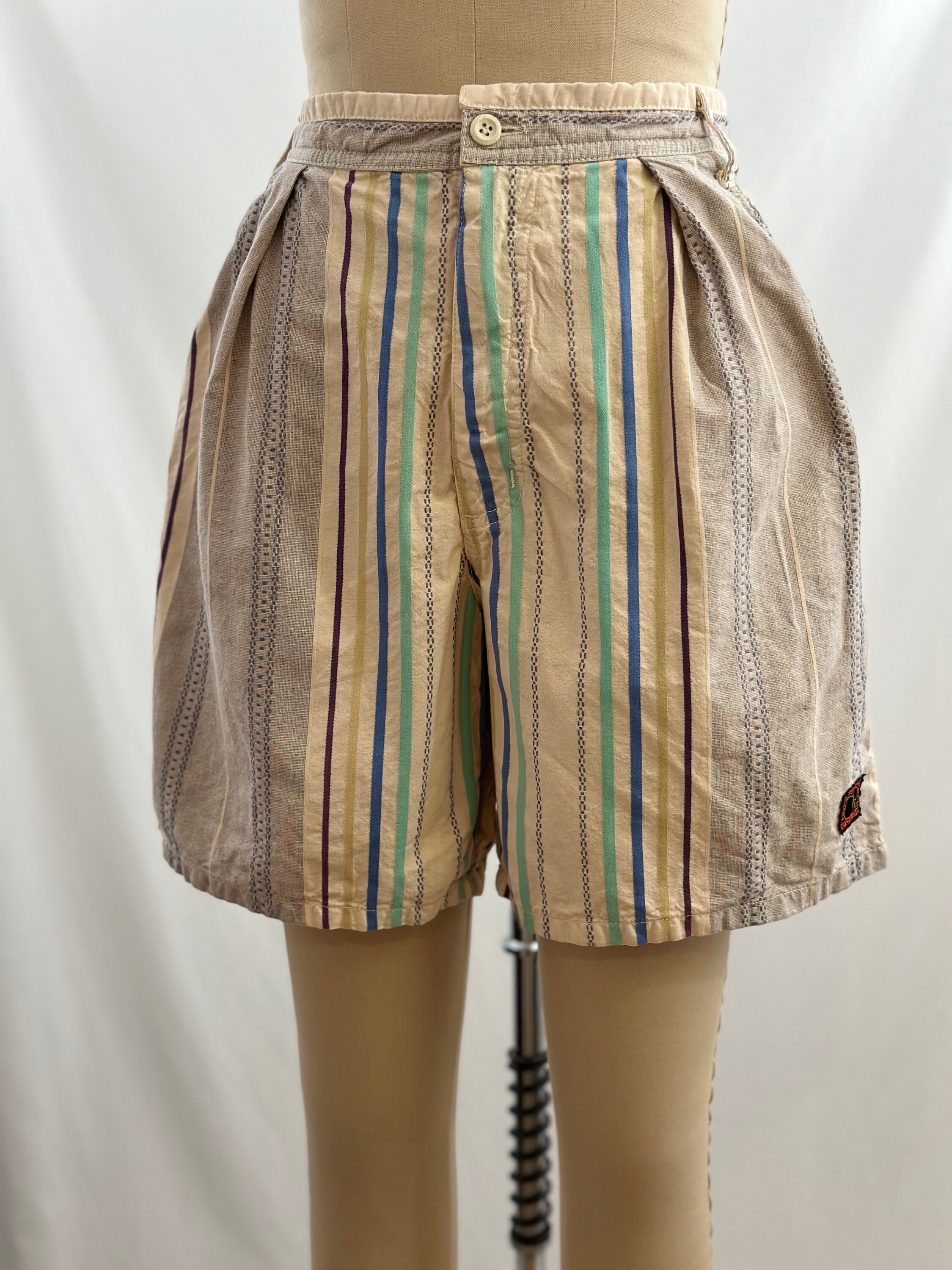 80s USA製 Capistrano stripe cotton shorts 80s USA製 Capistrano stripe cotton shorts - メルカリ