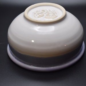 Small blue and white bowl