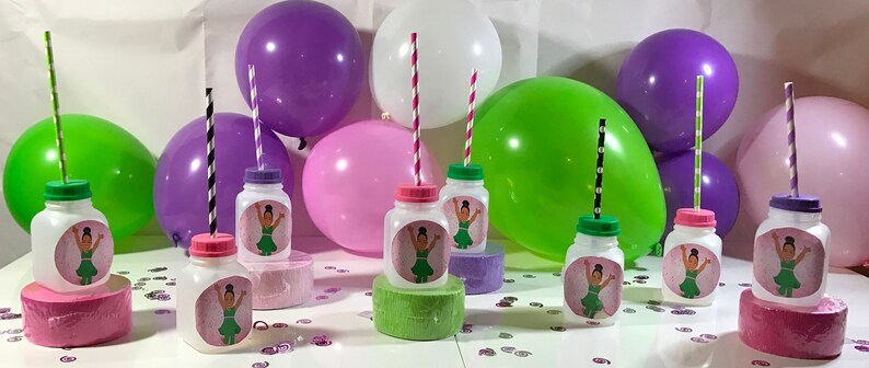 African American Party Supplies African American Milk Bottles Etsy