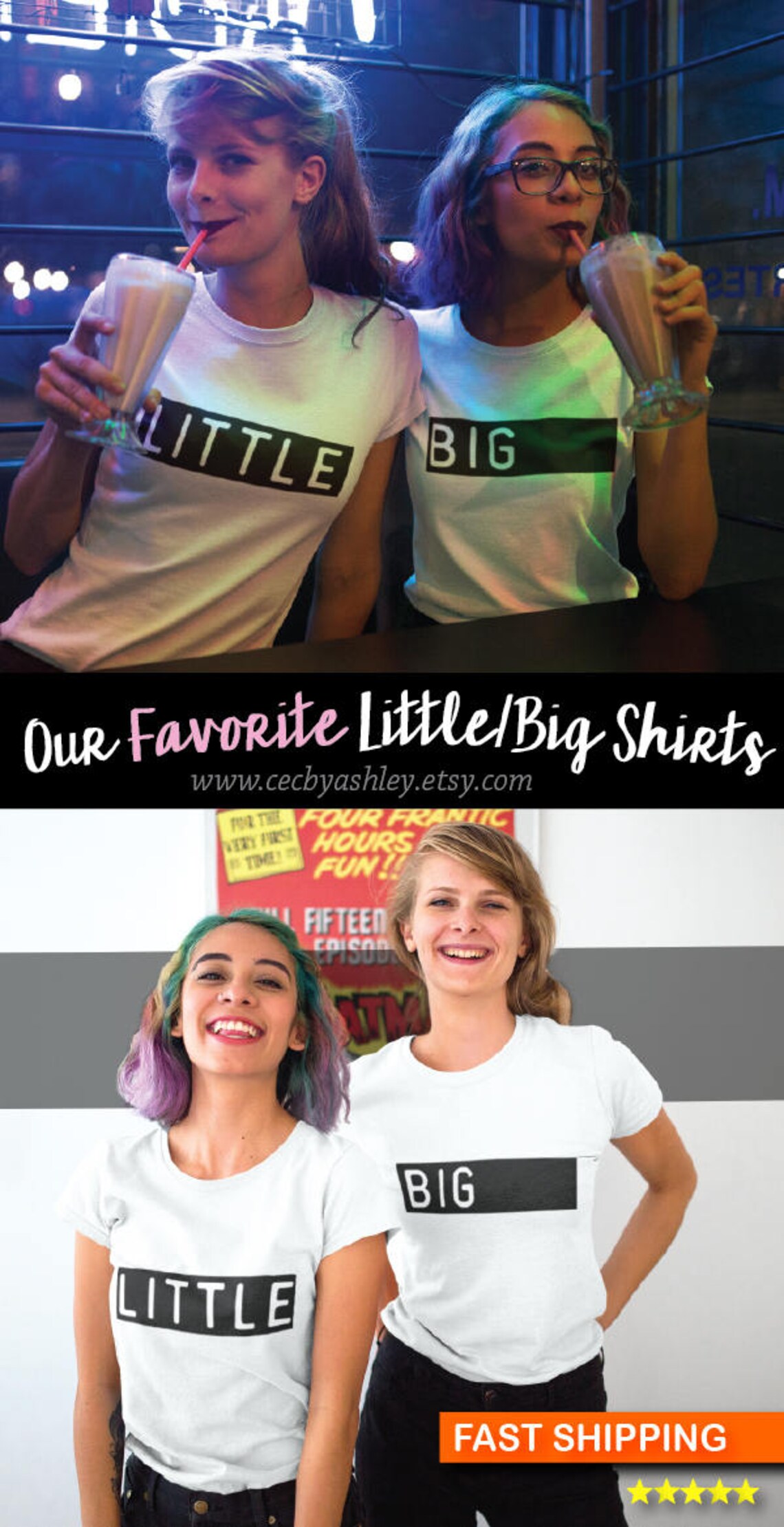 Little big shirts little big sorority shirts big little tee | Etsy