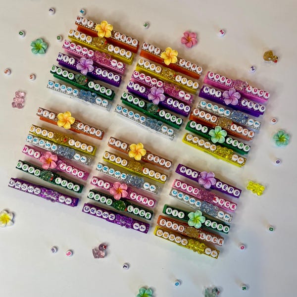 Rainbow Cheer Pins | 6 pack