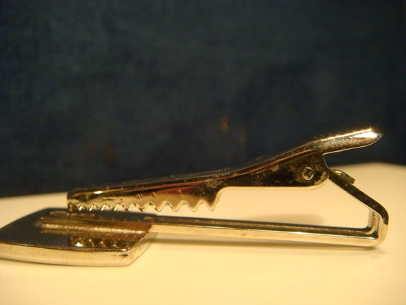 Men's VINTAGE SILVER DATSUN Tie-Clip - image 3