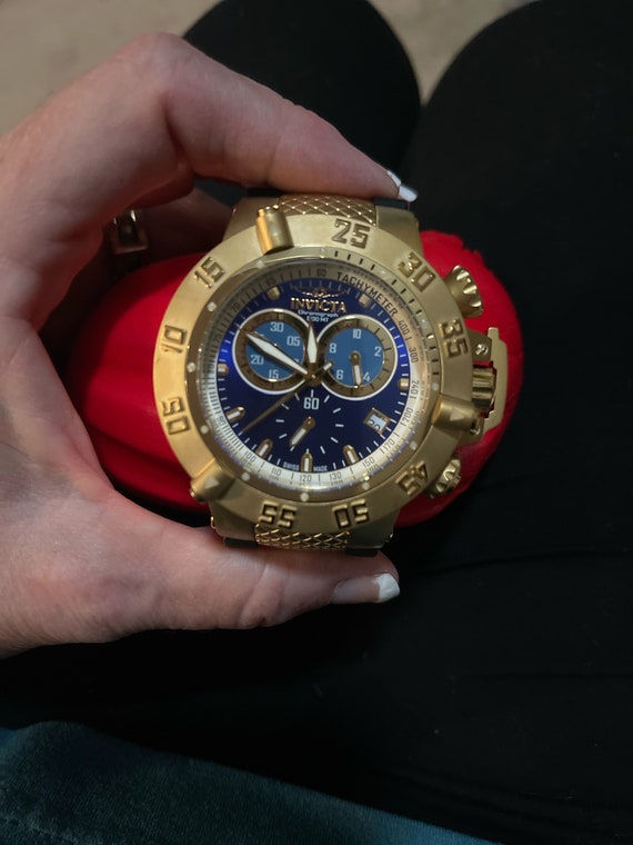 Invicta Tachymeter chronograph watch
