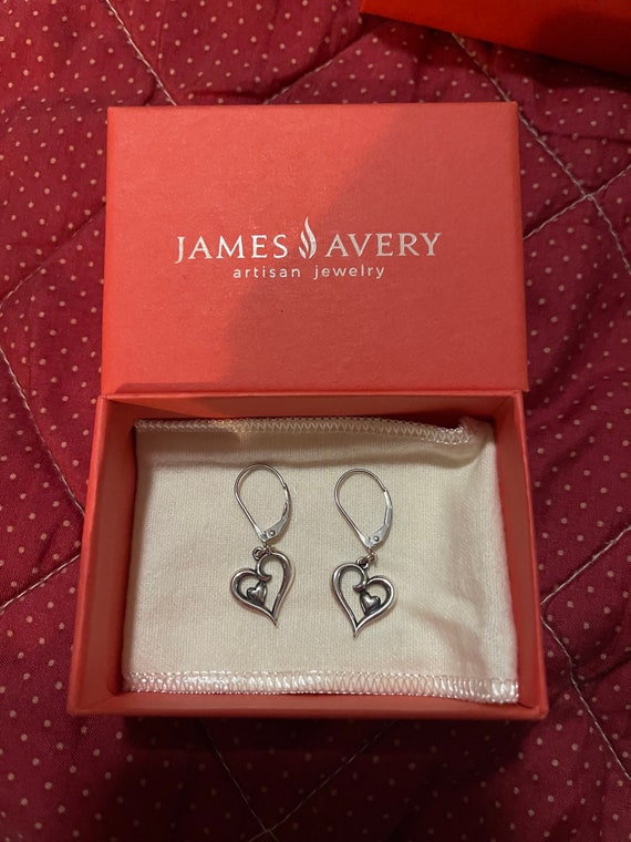 James Avery Joy of my heart earrings