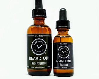Beard Oil with Vitamin E - Conditioning, Taming, Restoring, Hydrating