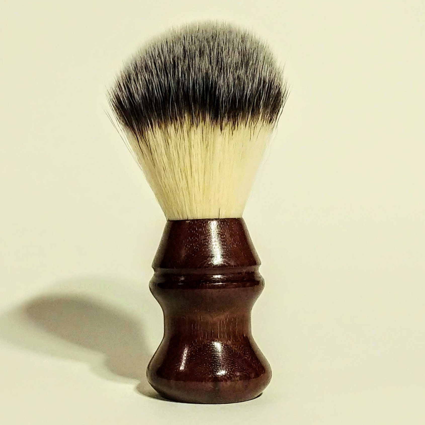 Shaving Brush - Hand-Turned Mexican Royal Ebony and Crafted with 100% Animal-Friendly  Bristles