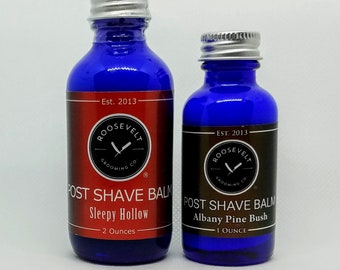 Post Shave Balsam - Alkoholfrei, mit Hamamelis und Aloe Vera