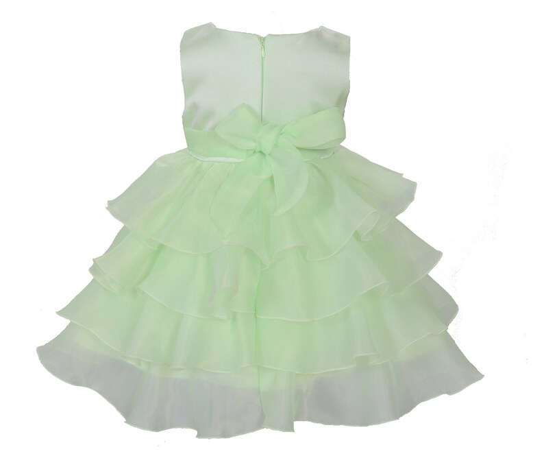 Baby Girls Party Dress Flower Girl Dress 6 9 12 18 24 Months Etsy UK