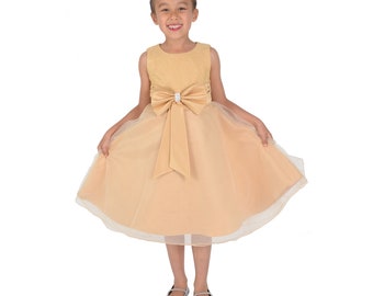 Girls Princess Party Bridesmaid Dress 18 Months to 9 Years