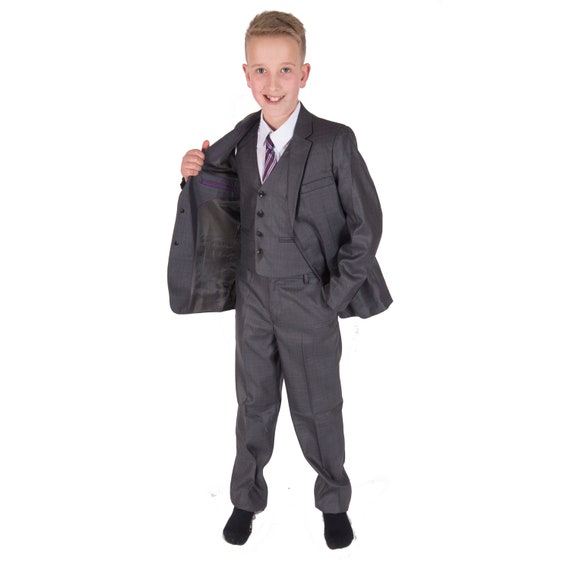 2pcs Kids Baby Boys Gentleman Suit For Wedding Vest+Pants Fashion Party  Outfits | eBay