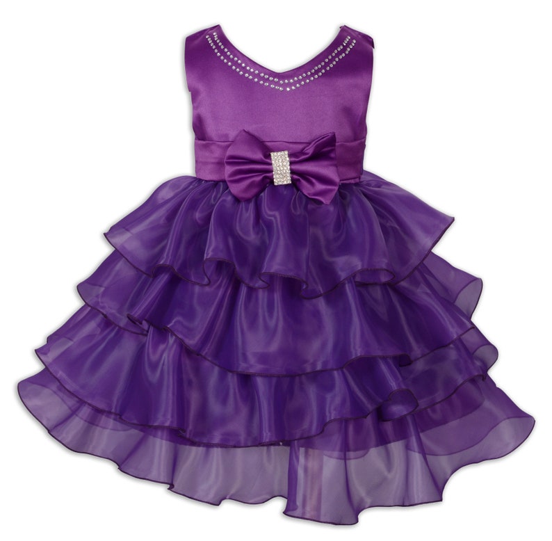 Baby Girls Party Dress Flower Girl Dress 6 9 12 18 24 Months Etsy UK