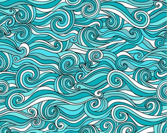 Wave Curl Photo Backdrop