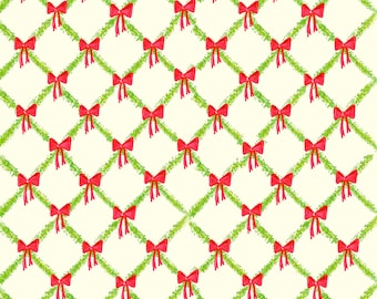 Bows and Lattice Photo Backdrop // PolyPaper Photography Backdrop // SIZES: 5'x5', 5'x6', 5'x7', 5'x8' //