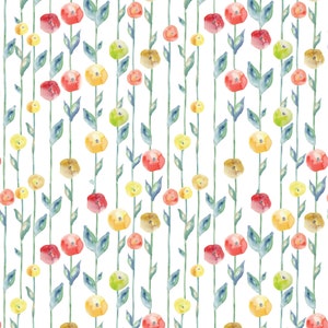 Flowered Stems Photo Backdrop