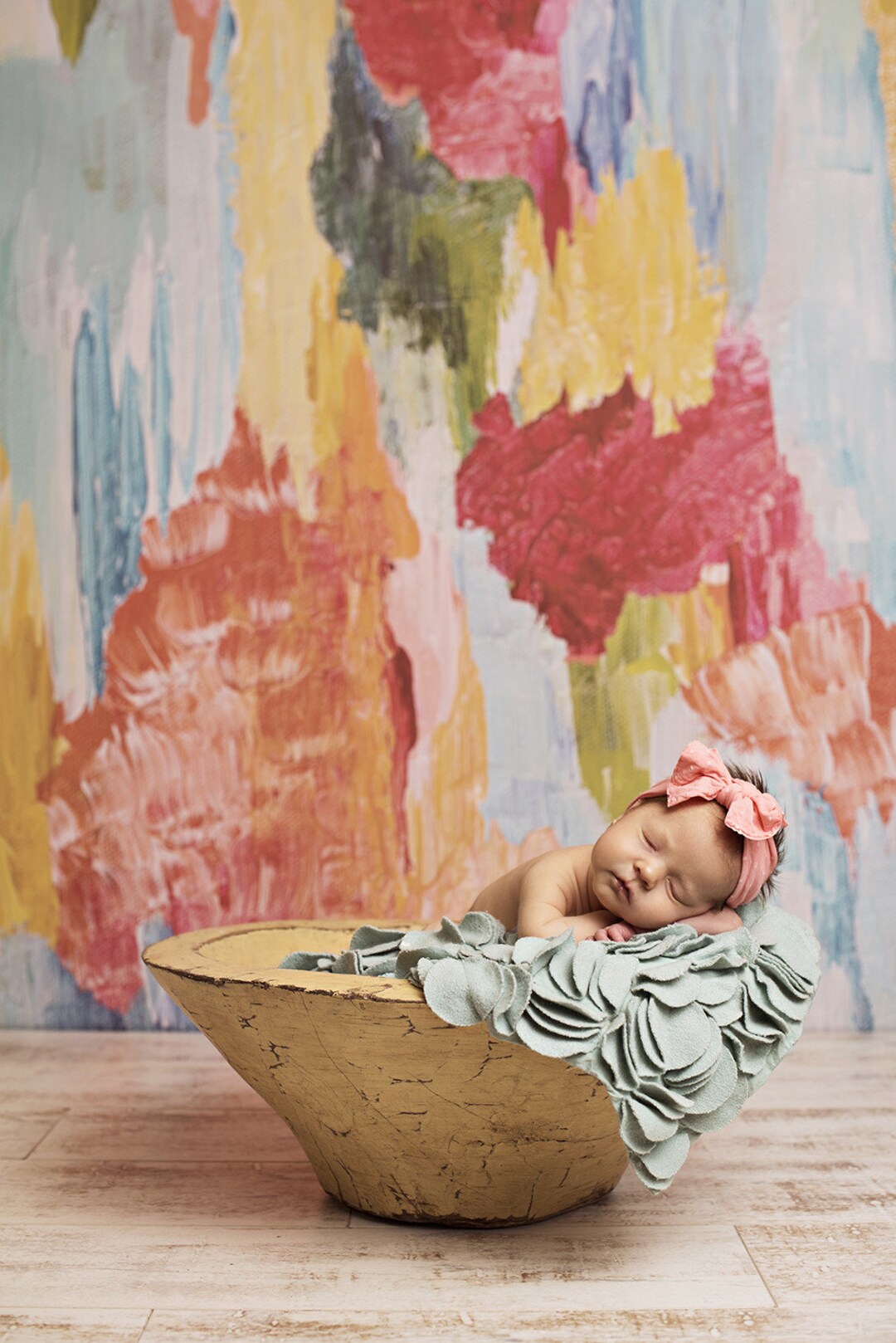 Lovely Paint Photo Backdrop // Polypaper Photography Backdrop Etsy