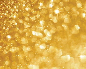 Yellow Bokeh Photo Backdrop