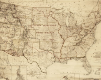 Vintage Map Photo Backdrop