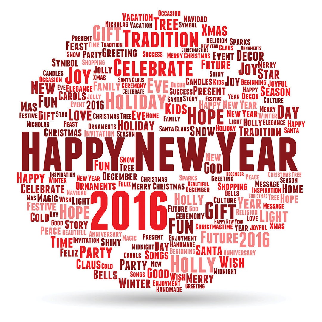 New Year 2016 Photo Backdrop *NEW - Etsy