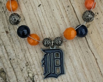 Detroit Tigers Braided Bracelet