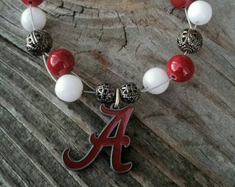 Alabama Crimson Tide Bracelet