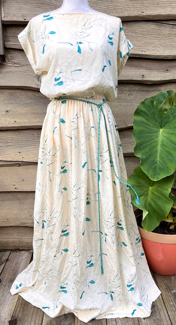 Vintage "Coastal" Photoshoot Maxi Dress - image 1