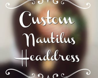 Custom Nautilus Mermaid Headdress