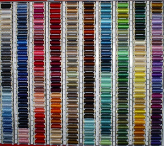 Gutermann Sew All Thread Color Chart