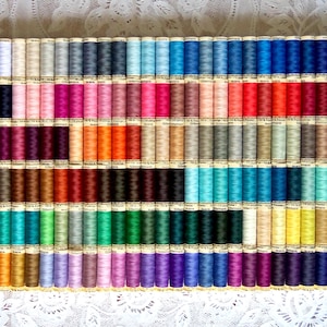 150 NEW 110 yard spools 100% polyester GUTERMANN sew-all thread