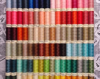 130 NEW 110 yard spools 100% polyester GUTERMANN sew-all thread
