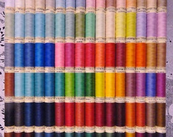96 NEW 110 yard spools 100% polyester GUTERMANN sew-all thread