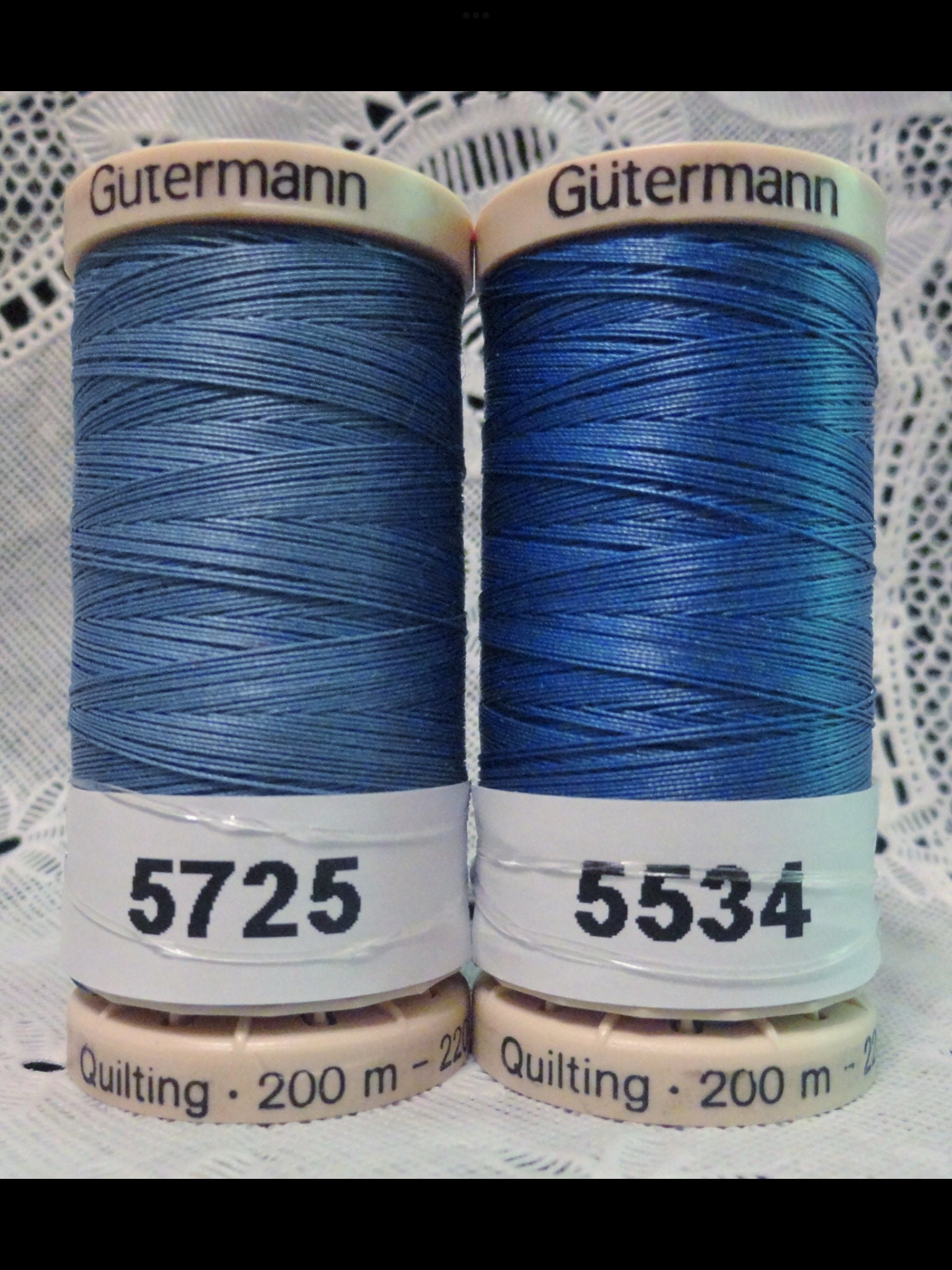 Gutermann Quilting Thread 220Yd-Navy