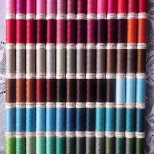140 NEW 110 yard spools 100% polyester GUTERMANN sew-all thread