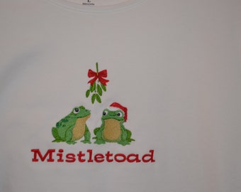 Ladies Embroidered Top - Mistletoad