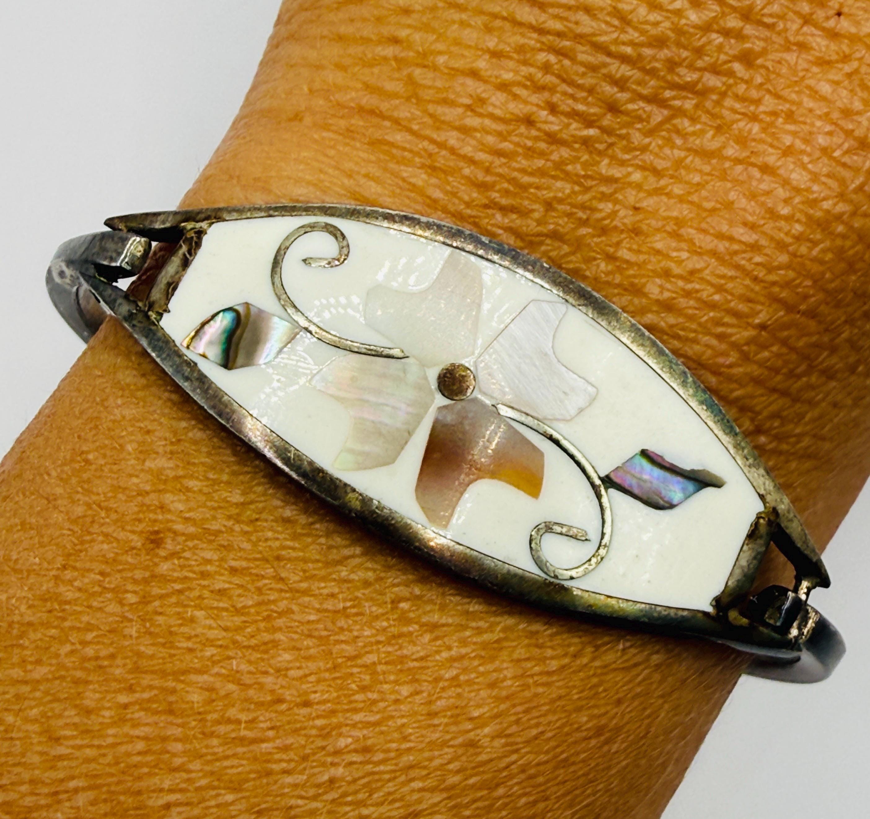 Vintage Mexico 925 Bangle - Etsy