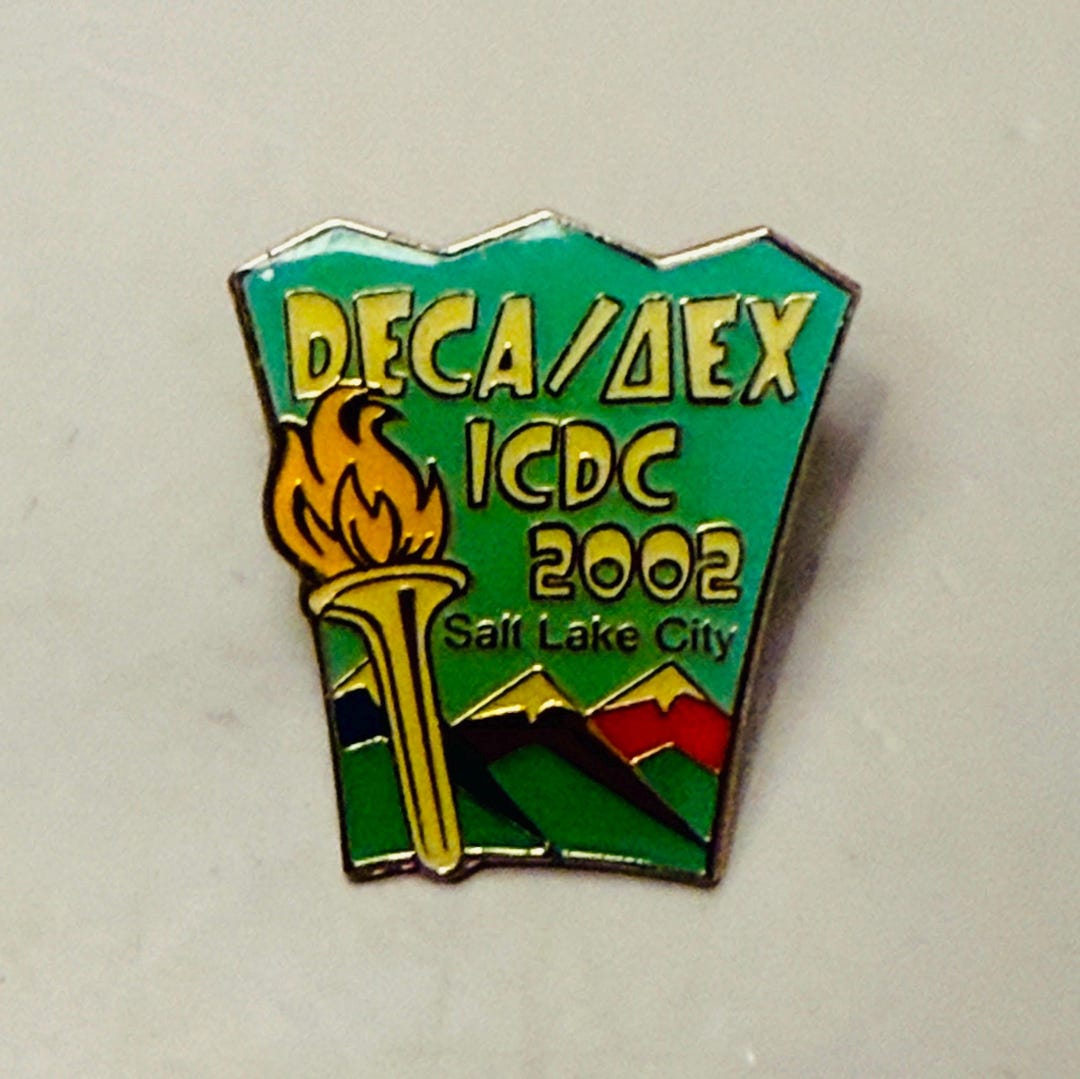 Vintage 2002 DECA International Career Development Conference Enamel ...