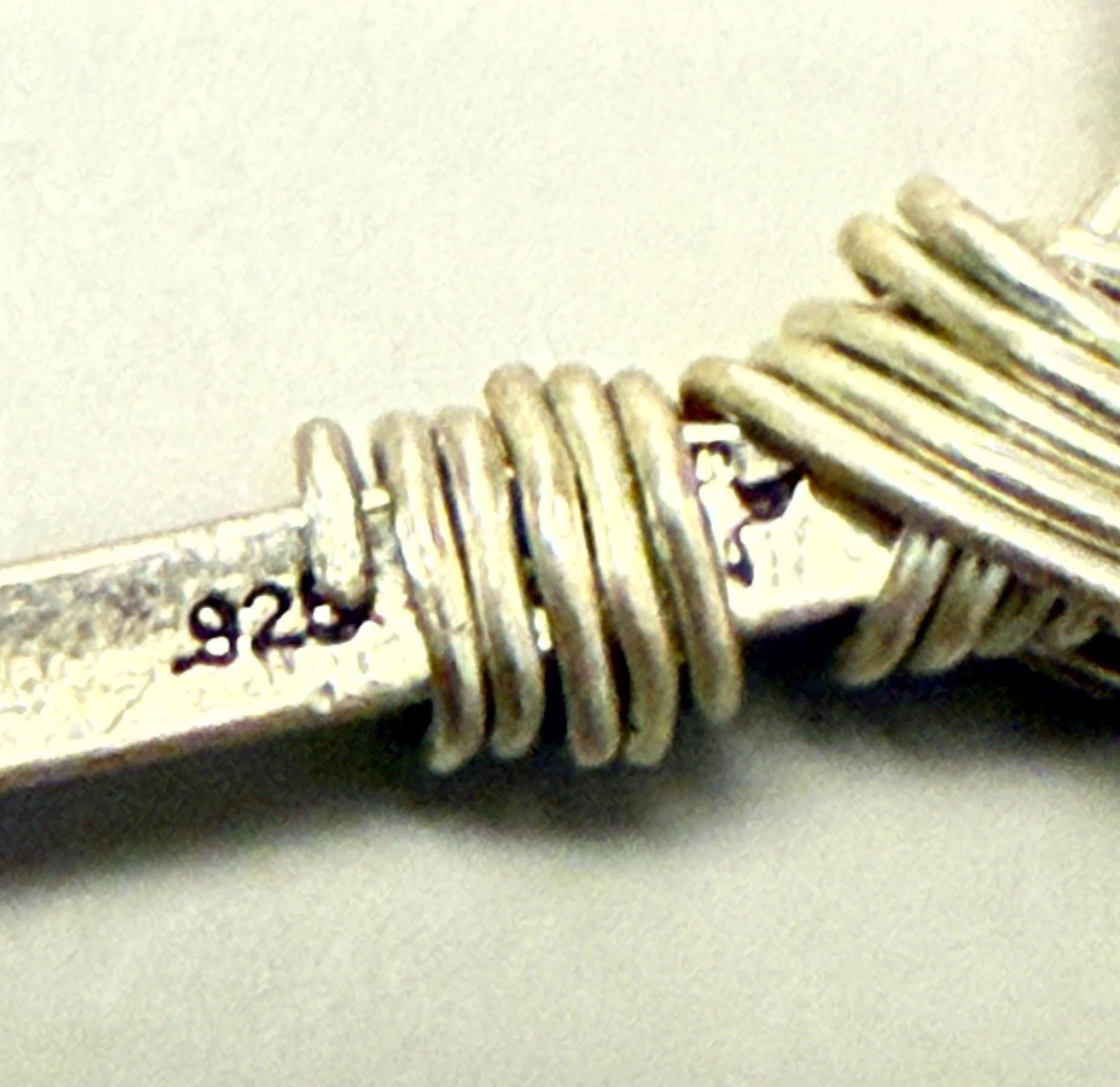 Vintage Mexico 925 Sterling Silver Wrapped Cross Pendant - Etsy