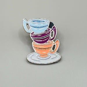 Alice in Wonderland Stacked Teacups - Etsy