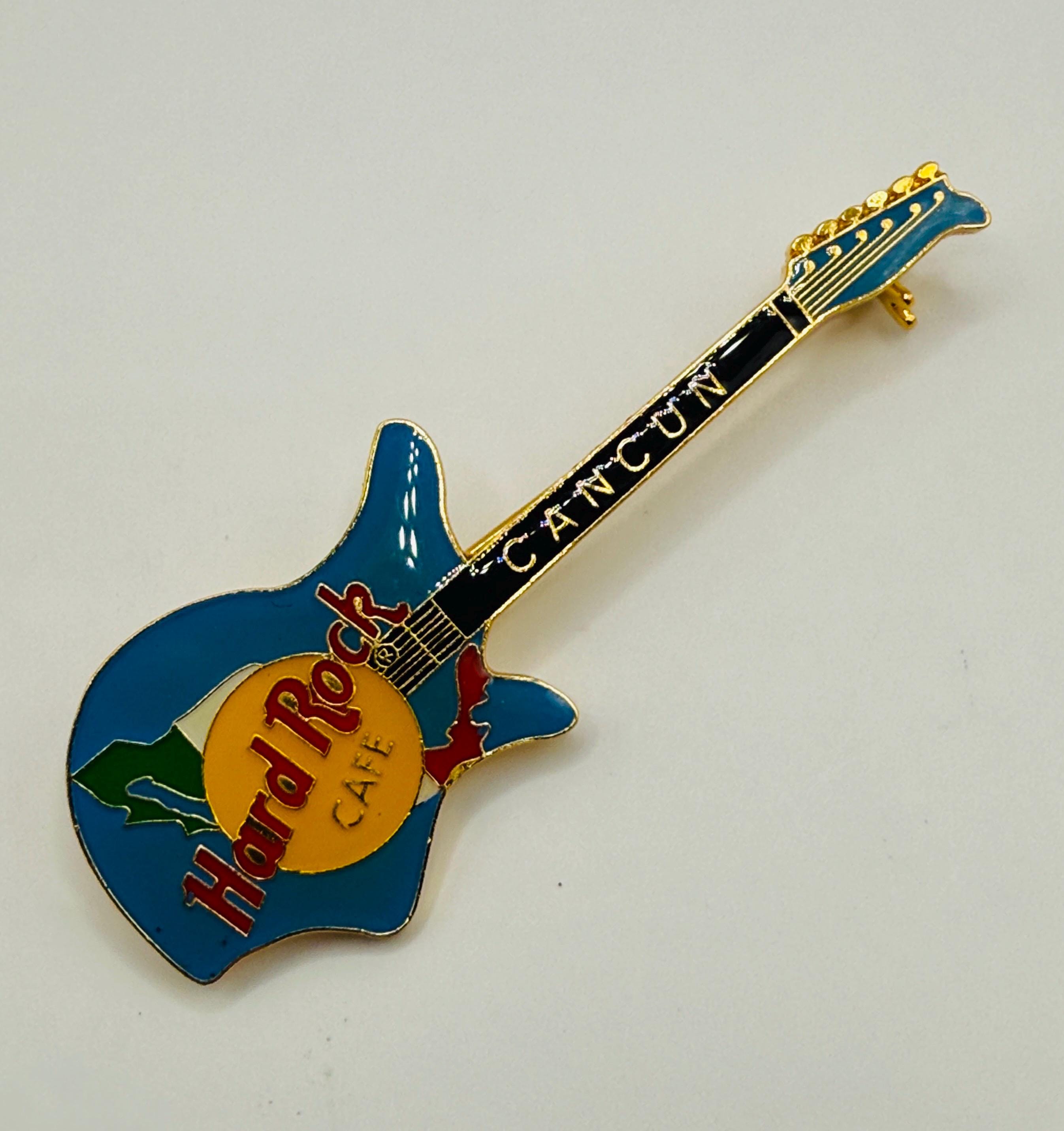 Hard Rock Cafe Guitar Pin - Etsy