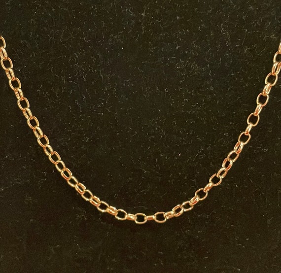 Vintage Gold Tone Sarah Coventry Long Chain State… - image 2