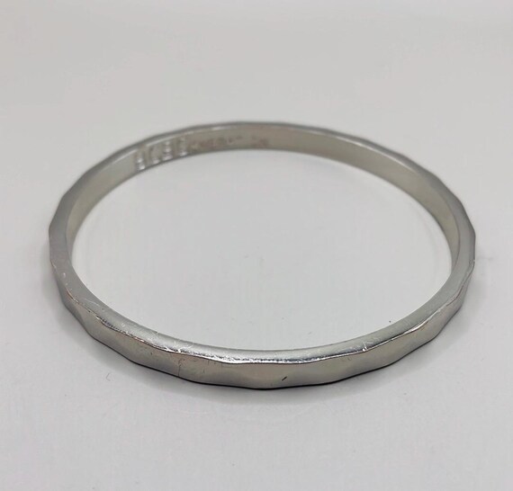 BGBGeneration Silver Tone Bangle Cuff Statement B… - image 4