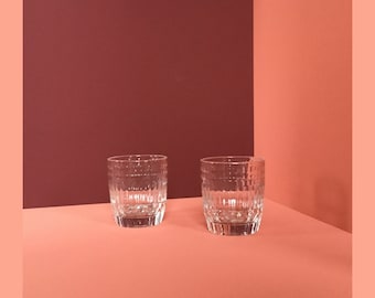 Set of Six Drinking Glasses, Made in France