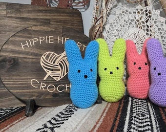 Peep Bunny Crochet Pattern