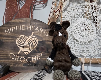 Crochet Horse Stuffy