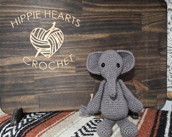 Crochet Elephant Stuffy