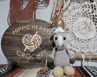 Crochet Horse Stuffy