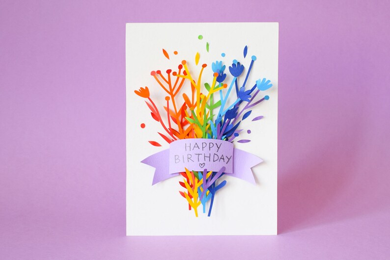 PDF Tutorial Birthday Card  DIY video  DIY Greeting Card image 1
