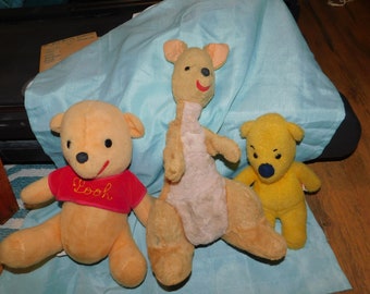 1970 winnie the pooh stuffed animal
