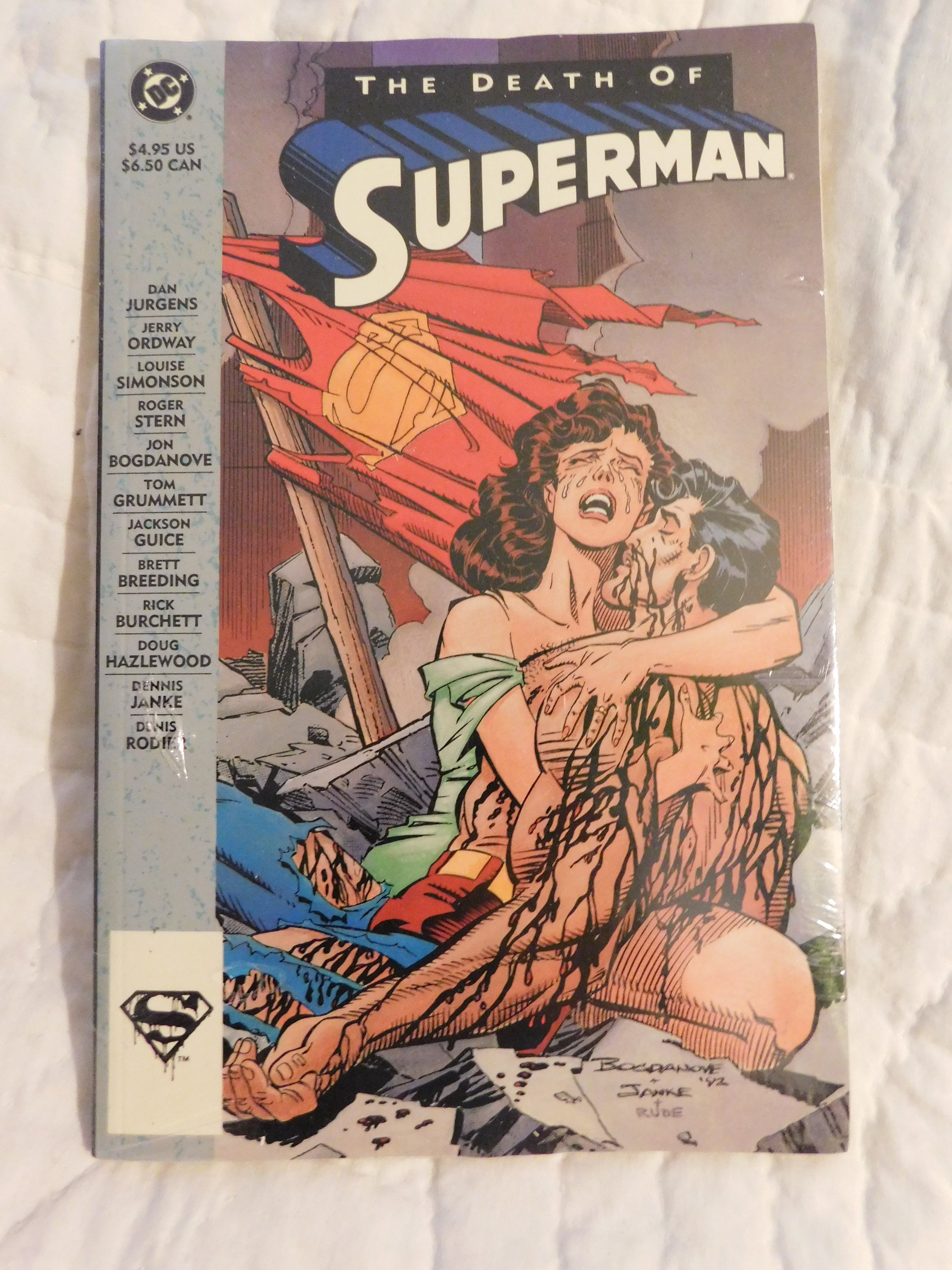 Death Of Superman Comic