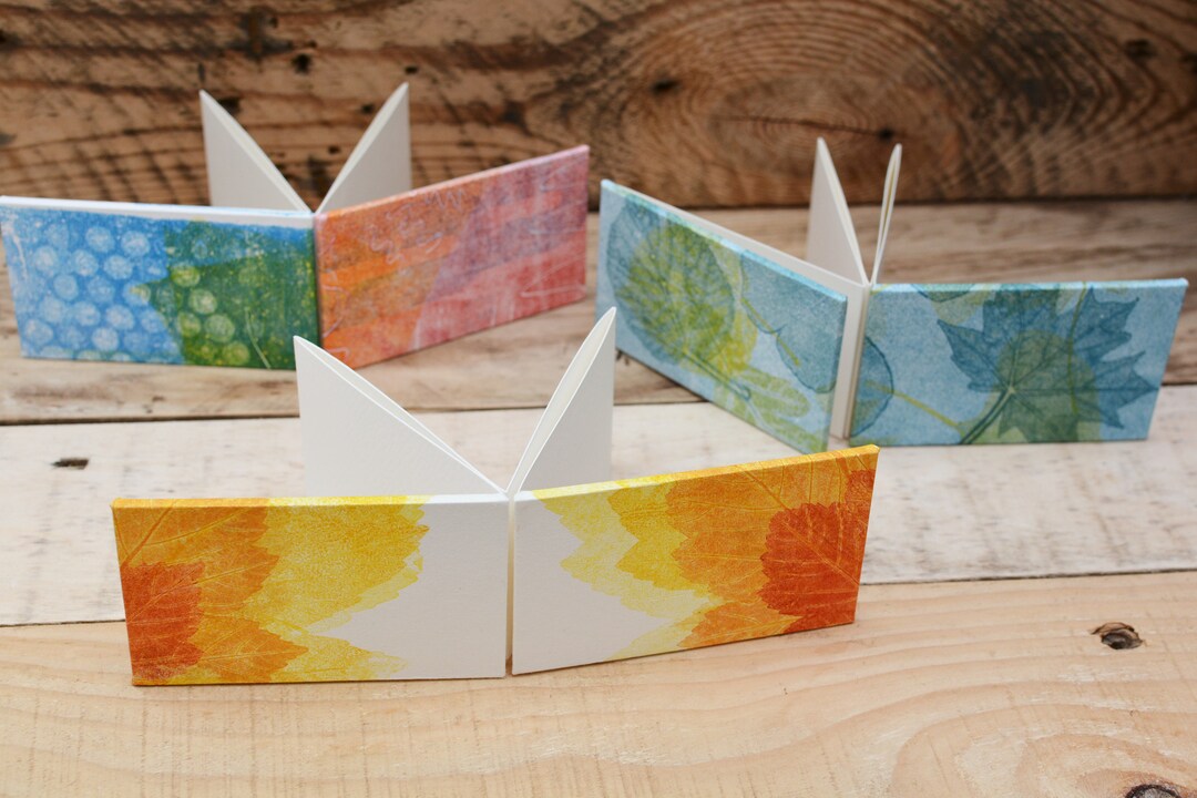 Mini Concertina Accordion Books Landscape. Etsy